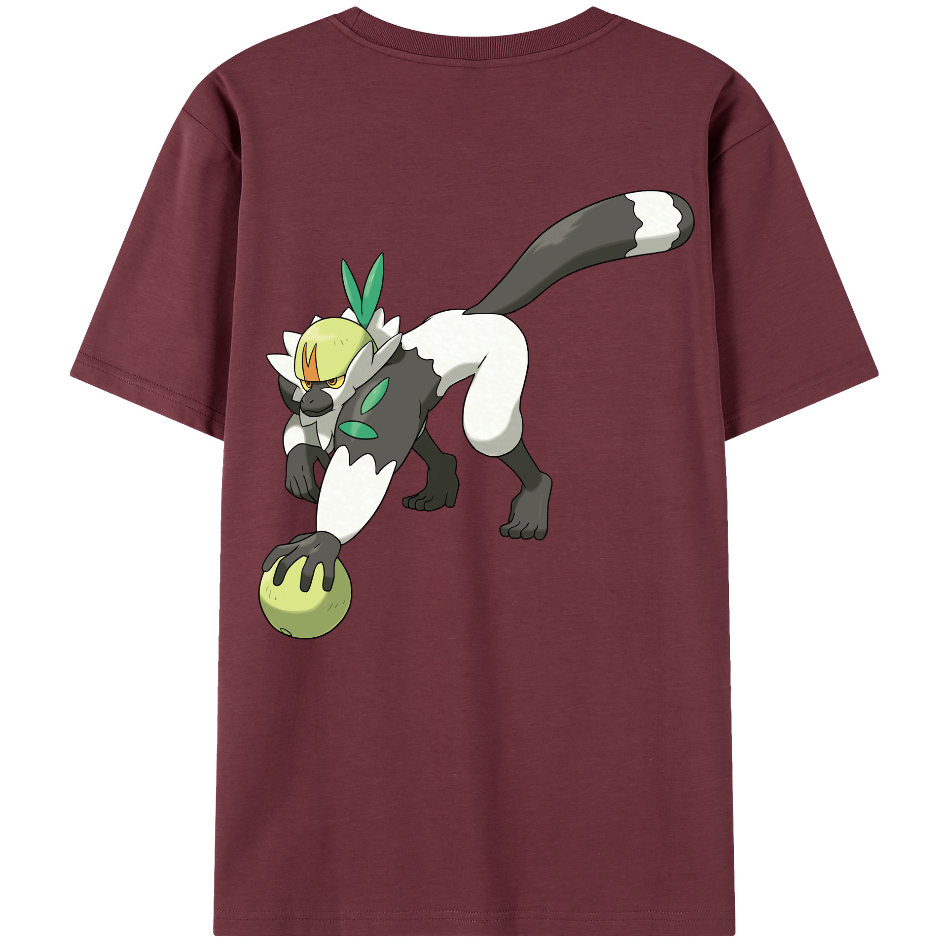 （画像用） ポケットモンスター Pokémon 綿100％半袖Tシャツ（背面プリント）
